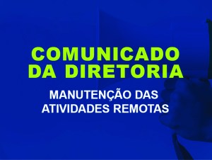 Leia mais sobre o artigo Comunicado da Diretoria