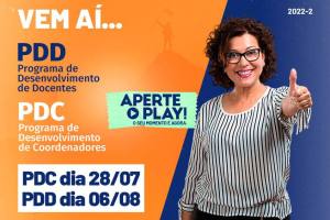 Leia mais sobre o artigo Vem aí o PDD e PDC do segundo semestre de 2022